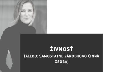SZČO a jej cesta