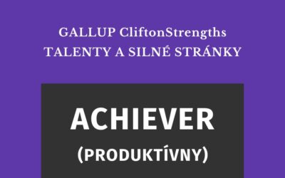 Talent ACHIEVER – produktívny