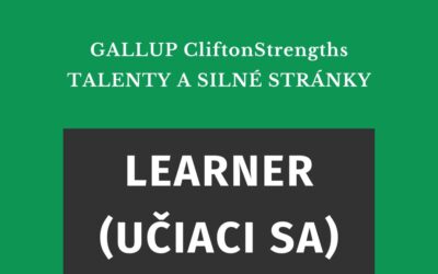 Talent LEARNER – učiaci sa