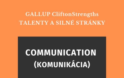 Talent COMMUNICATION – komunikácia