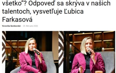 [rozhovor] Prečo vyhoríme, aj keď ,,máme“ všetko?